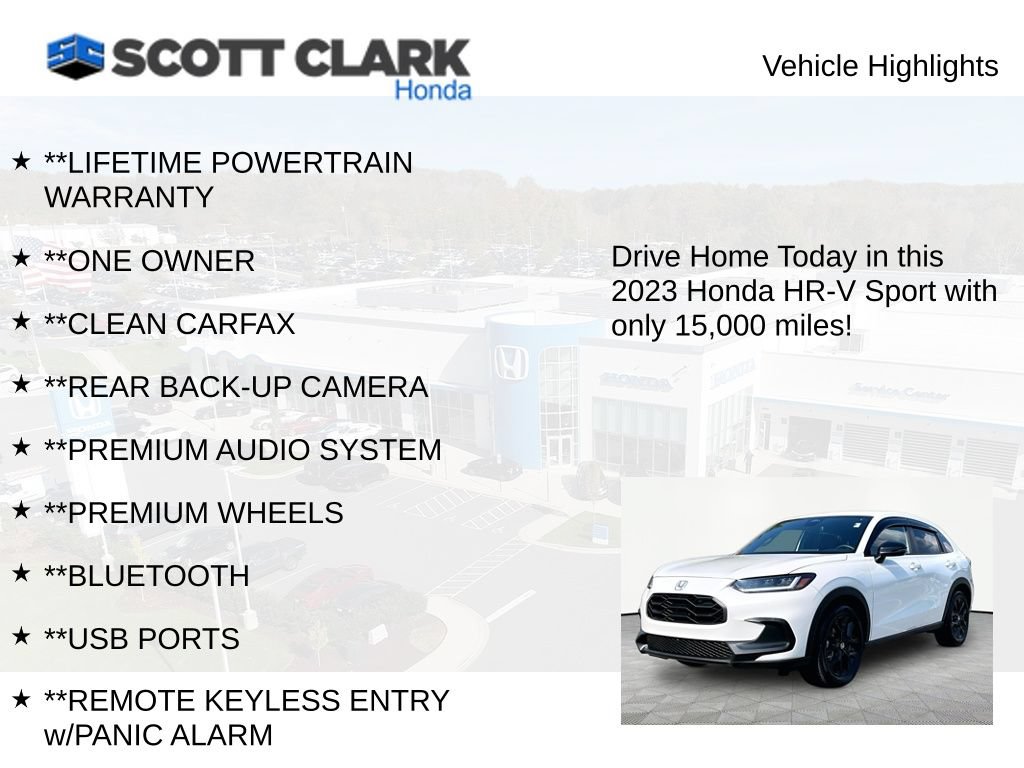 Used 2023 Honda HR-V Sport image 11