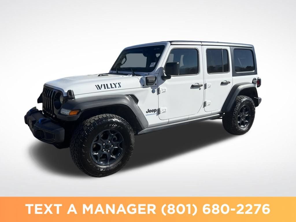 Used 2023 Jeep Wrangler Unlimited w/ 8.4" Radio Group AWD/4WD image 1