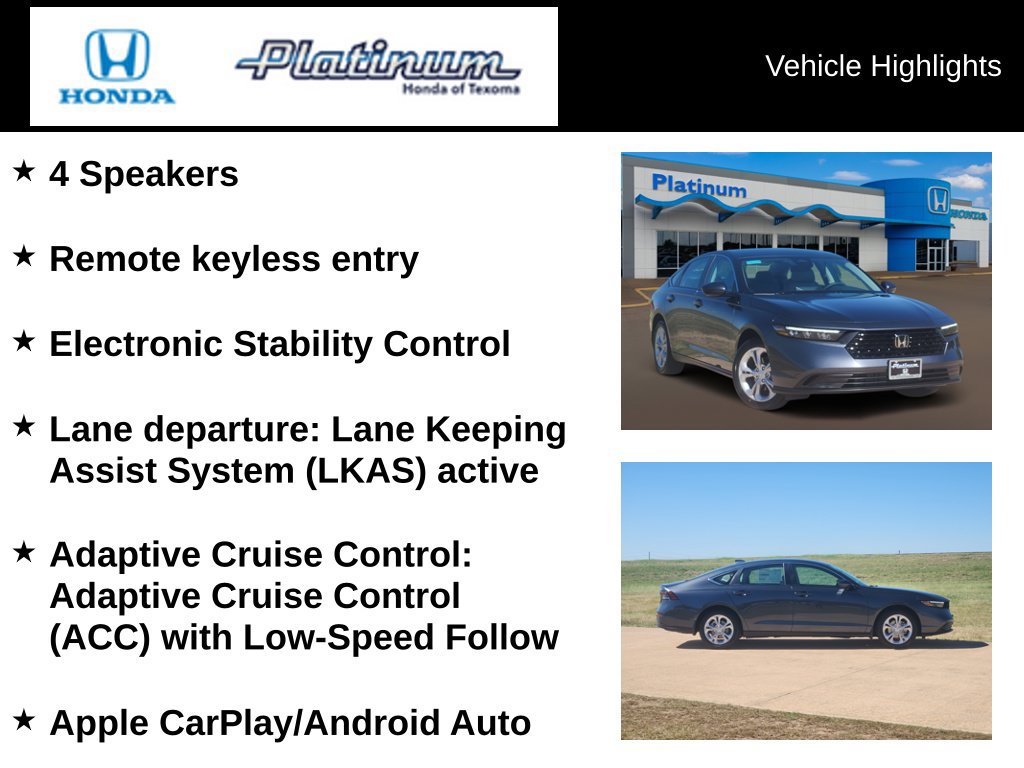 New 2026 Honda Accord LX image 5