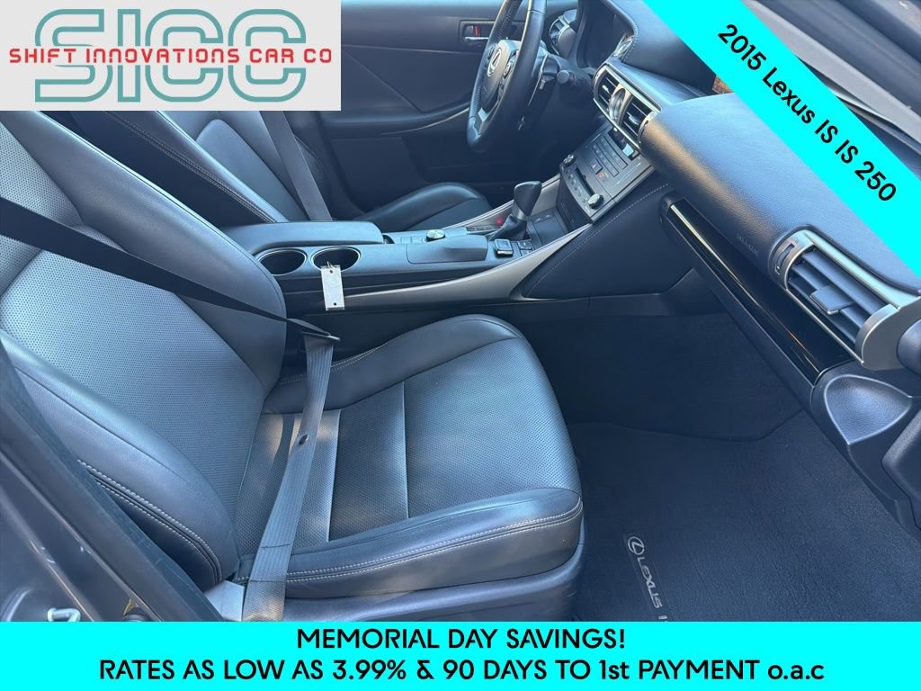 Used 2015 Lexus IS 250 w/ Navigation System Package RWD image 16