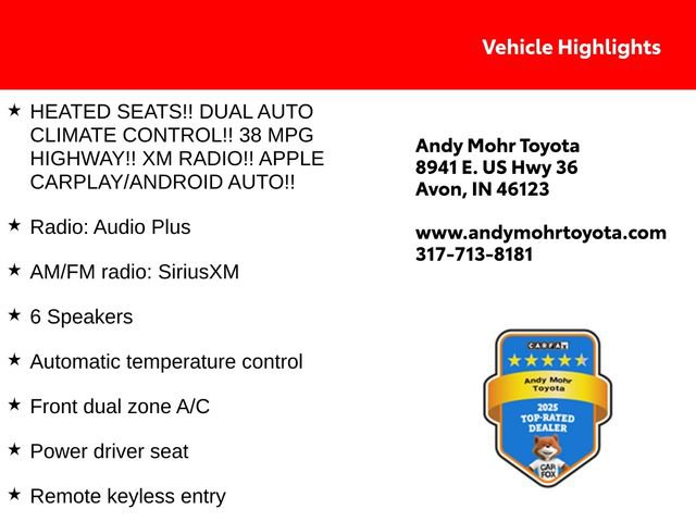 Used 2024 Toyota Camry XLE FWD image 2