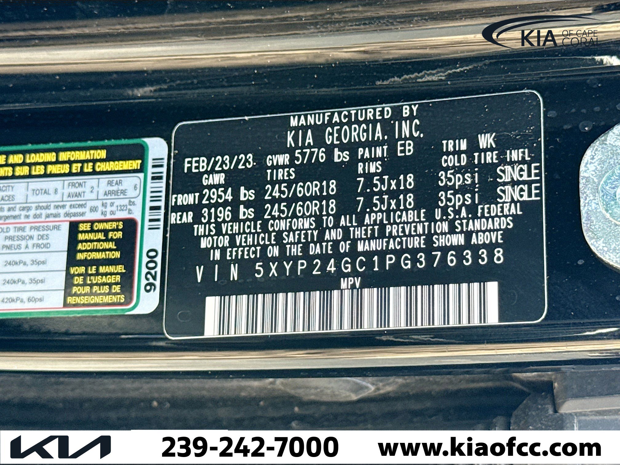 Certified 2023 Kia Telluride LX image 42