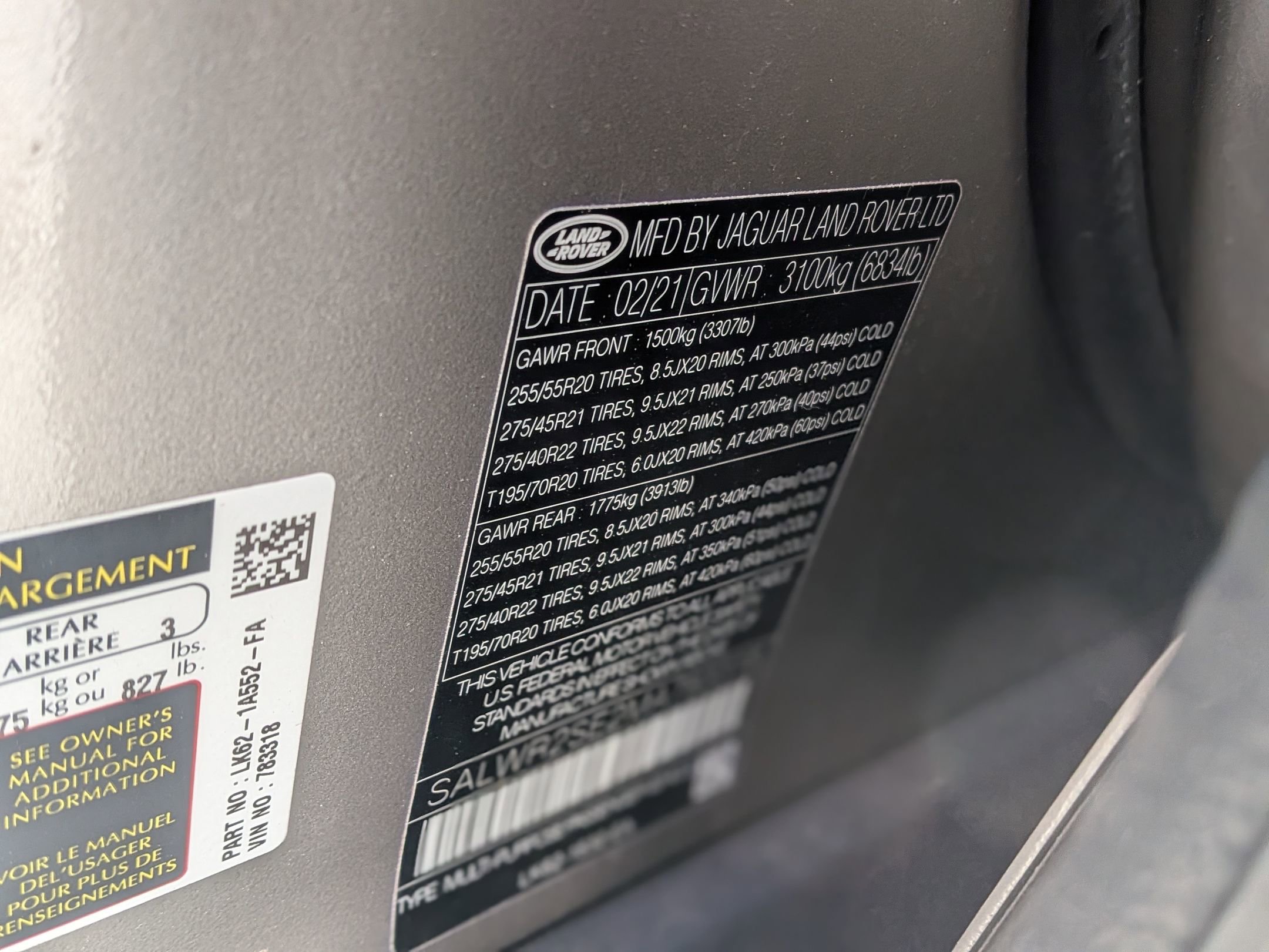 Used 2021 Land Rover Range Rover Sport HSE Dynamic image 37