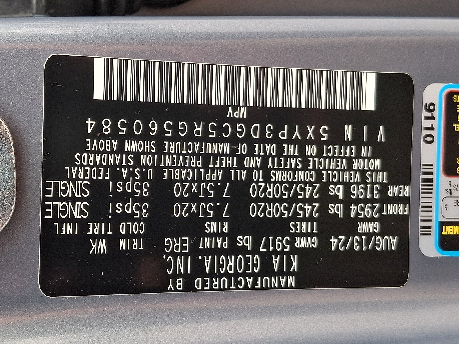 Certified 2024 Kia Telluride EX X-Line AWD/4WD image 31