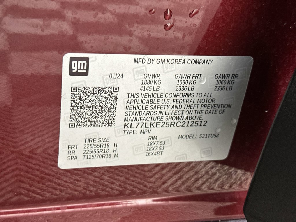 Certified 2024 Chevrolet Trax ACTIV w/ Sunroof Package FWD image 36