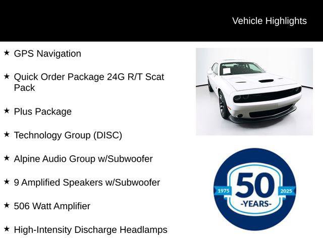 Certified 2023 Dodge Challenger R/T Scat Pack w/ Plus Package RWD image 7