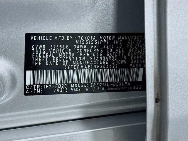 Used 2022 Toyota Corolla LE FWD image 17