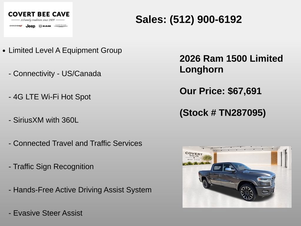 New 2026 RAM 1500 Limited AWD/4WD image 25