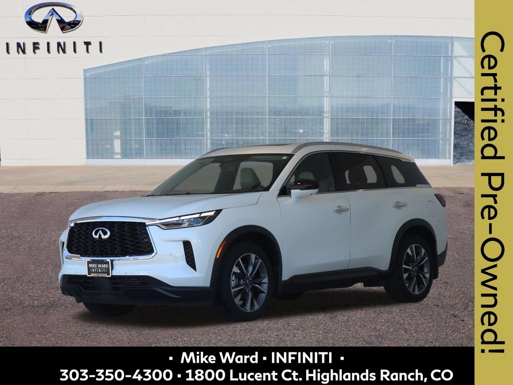 Certified 2025 INFINITI QX60 Luxe w/ Cargo Package AWD/4WD video 1