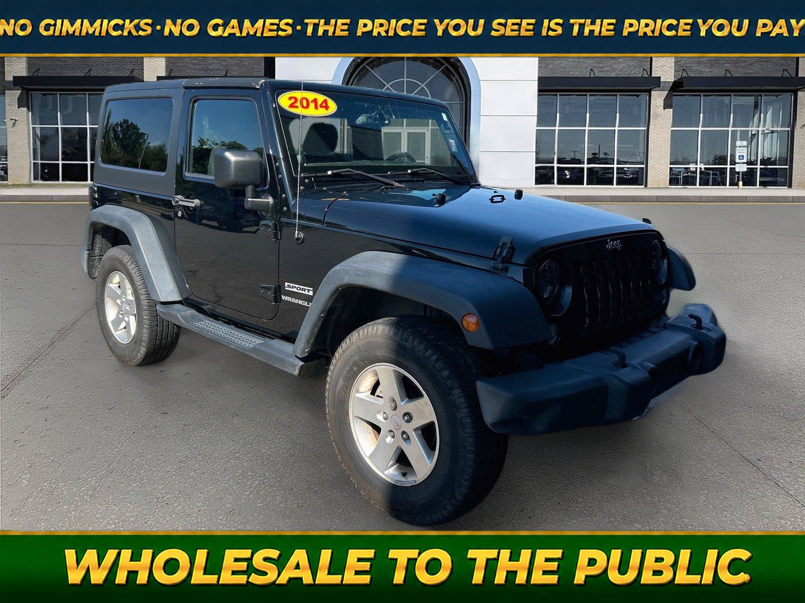 Used 2014 Jeep Wrangler Sport w/ Quick Order Package 24S AWD/4WD image 1