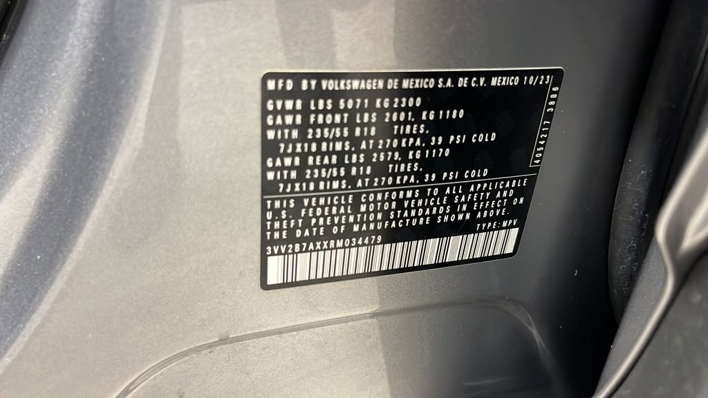Used 2024 Volkswagen Tiguan SE AWD/4WD image 27