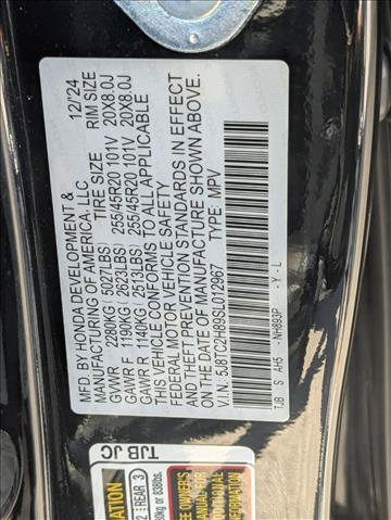 Certified 2025 Acura RDX A-Spec AWD/4WD image 27