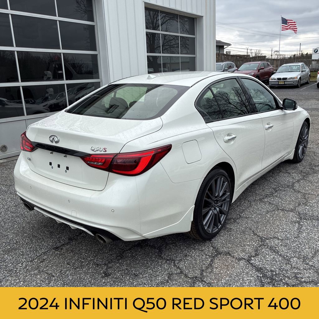 Used 2024 INFINITI Q50 Red Sport 400 image 2