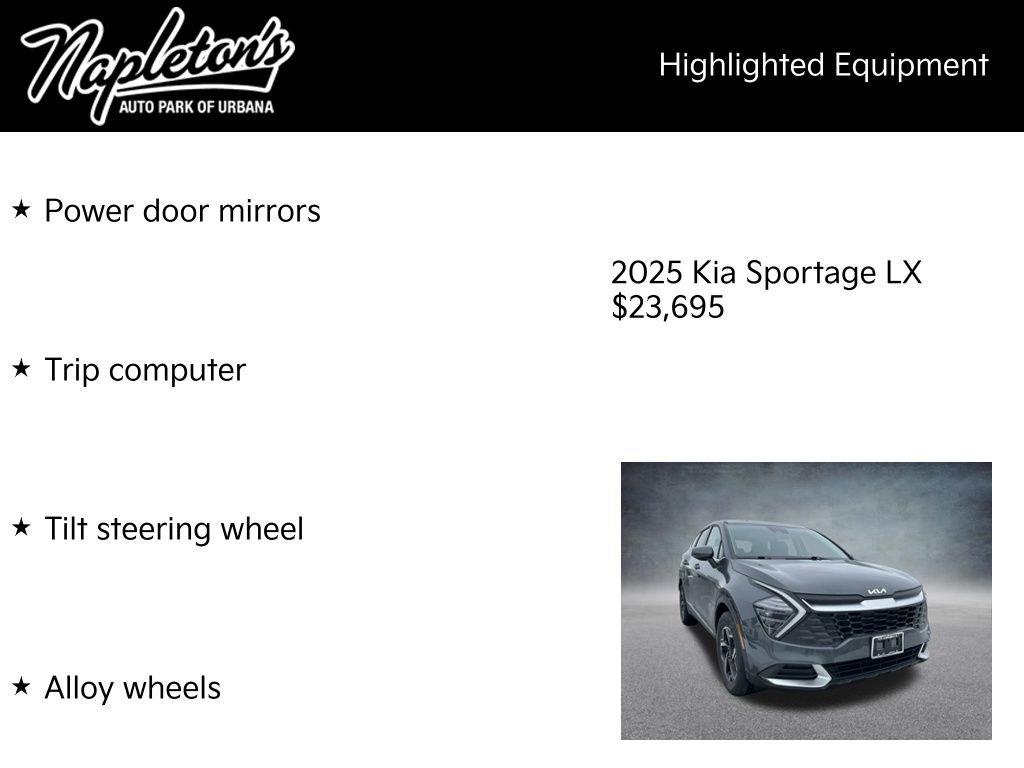 Certified 2025 Kia Sportage LX image 7