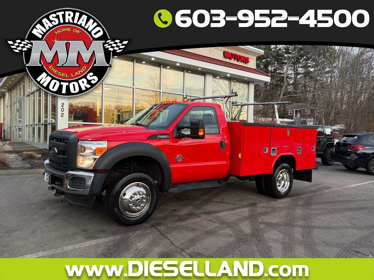 Used 2016 Ford F550 4x4 Regular Cab Super Duty image 1