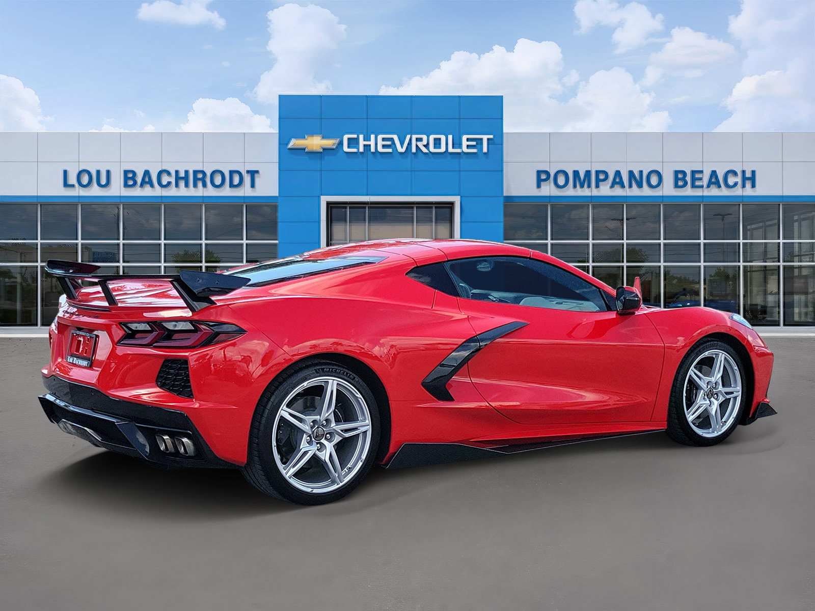 Used 2021 Chevrolet Corvette Stingray Coupe w/ 1LT RWD image 3