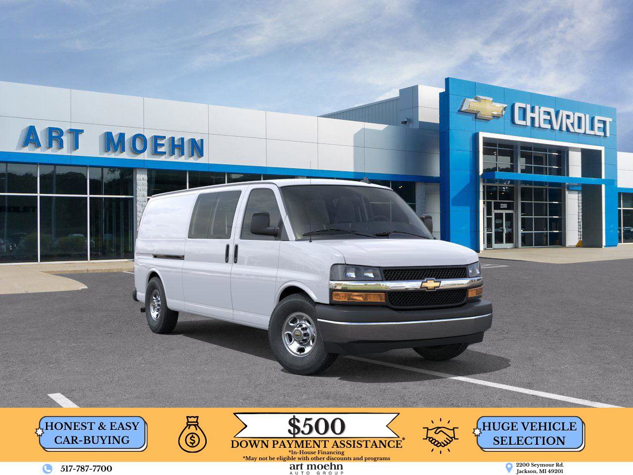 New 2025 Chevrolet Express 2500 Extended w/ Driver Convenience Package