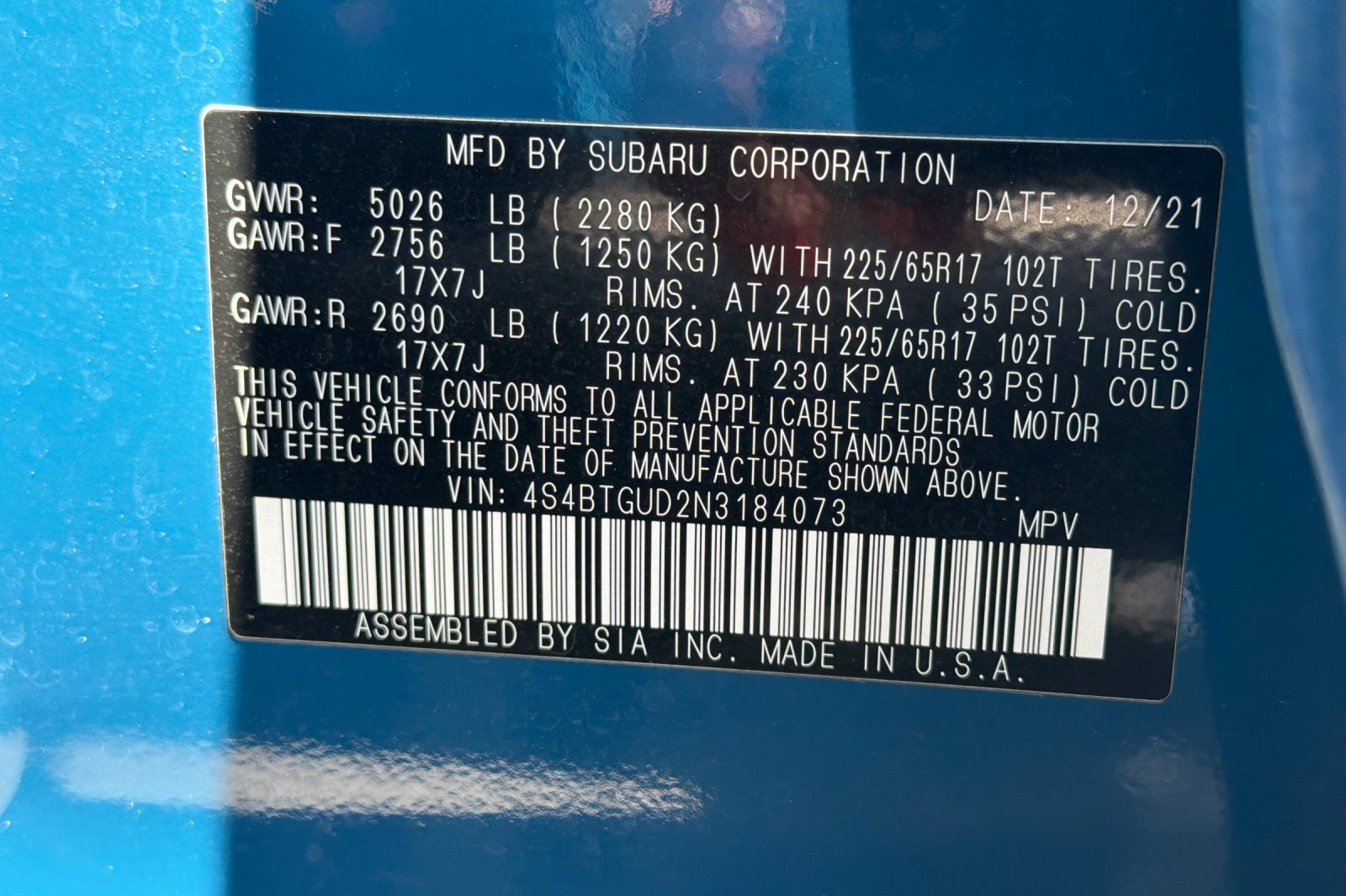 Used 2022 Subaru Outback Wilderness AWD/4WD image 30