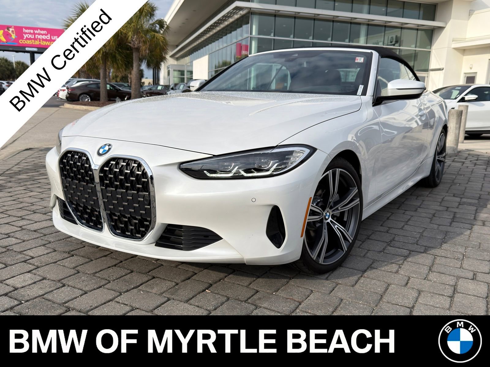 Certified 2023 BMW 430i Convertible w/ Premium Package image 1