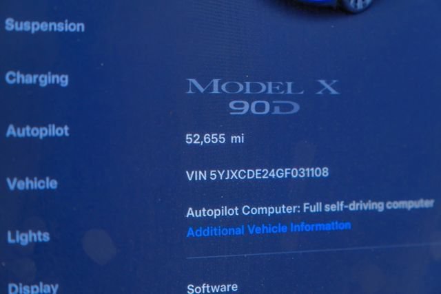Used 2016 Tesla Model X 90D AWD/4WD image 28