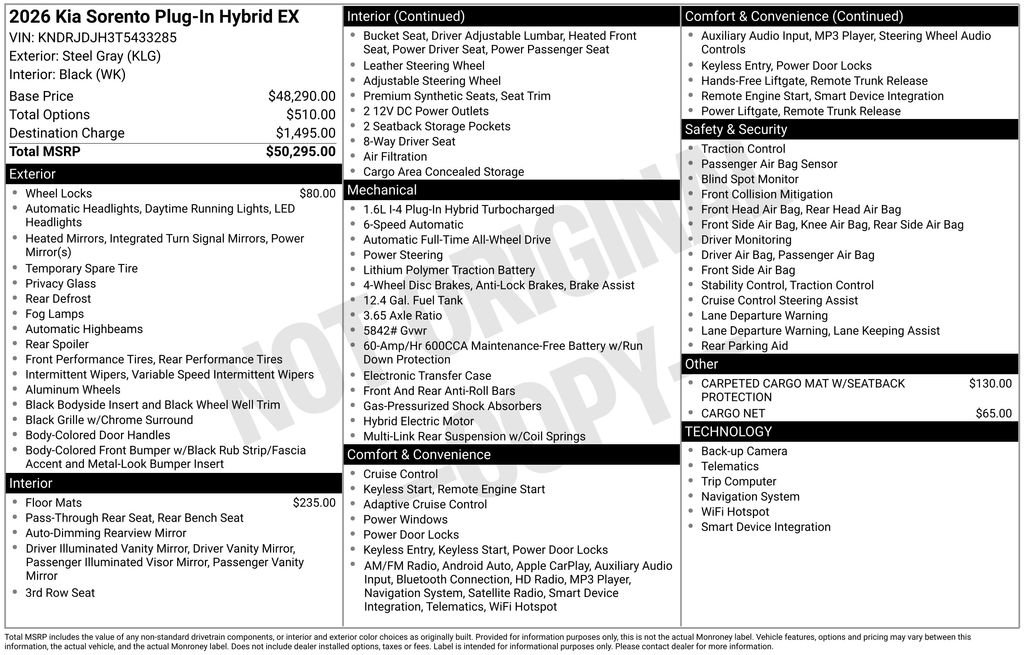 New 2026 Kia Sorento EX video 2