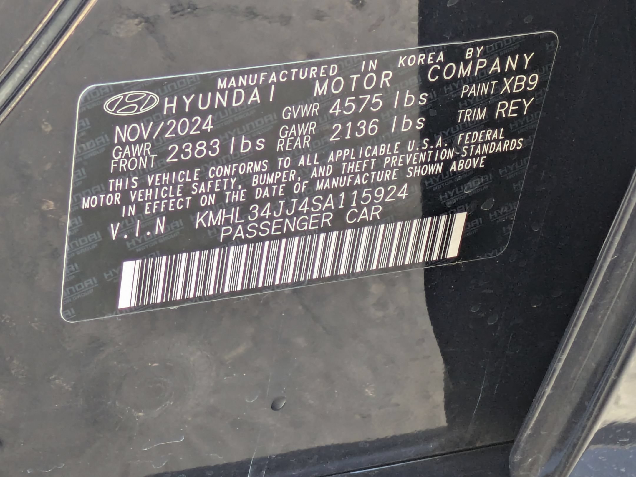 Certified 2025 Hyundai Sonata SEL FWD image 32
