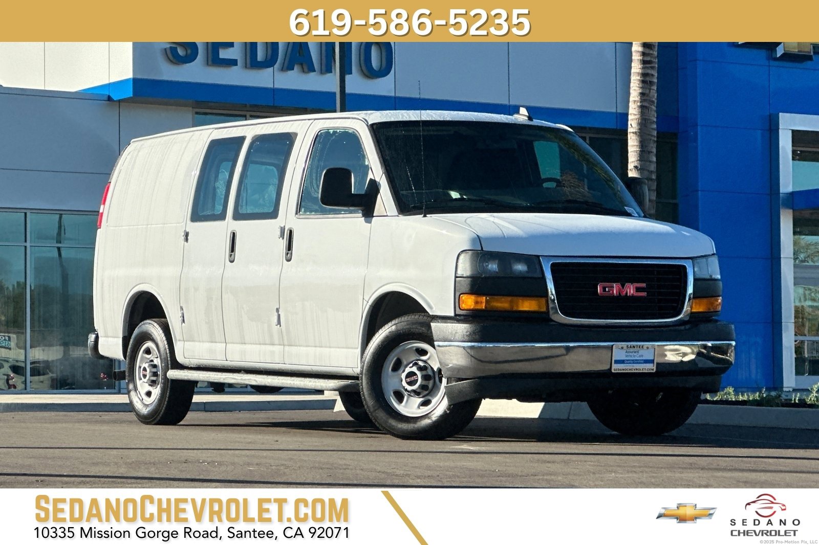Used 2023 GMC Savana 2500 w/ Driver Convenience Package