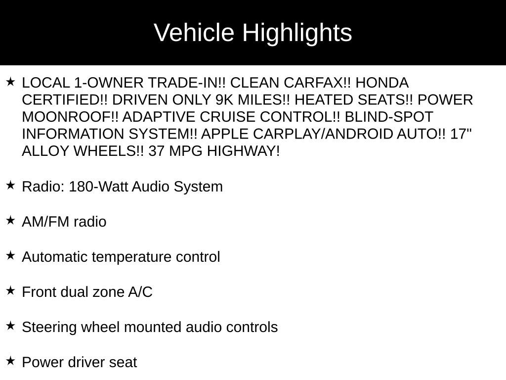 Used 2025 Honda Accord SE image 34