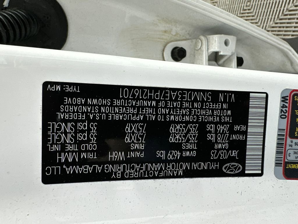 Used 2023 Hyundai Tucson Limited w/ Cargo Package FWD image 36