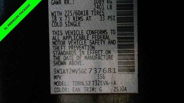 Used 2016 Nissan Rogue SL w/ SL Premium Package image 97