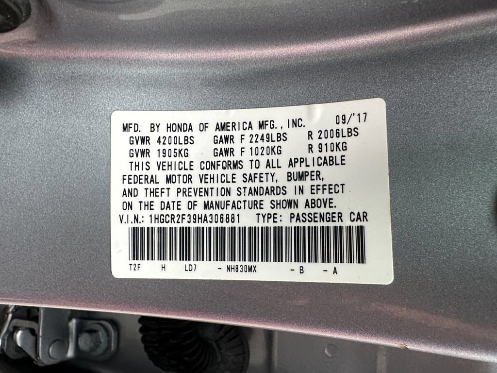 Used 2017 Honda Accord LX image 16