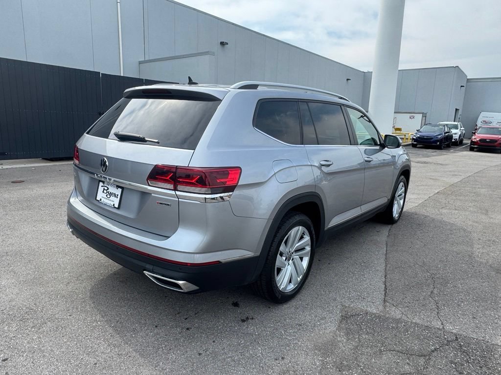 Used 2021 Volkswagen Atlas SEL AWD/4WD image 3