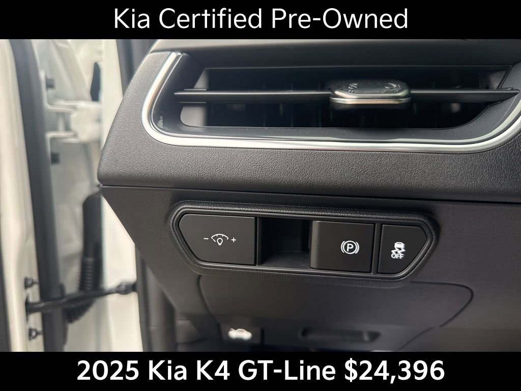 Certified 2025 Kia K4 GT-Line w/ GT-Line Sunroof Package image 36