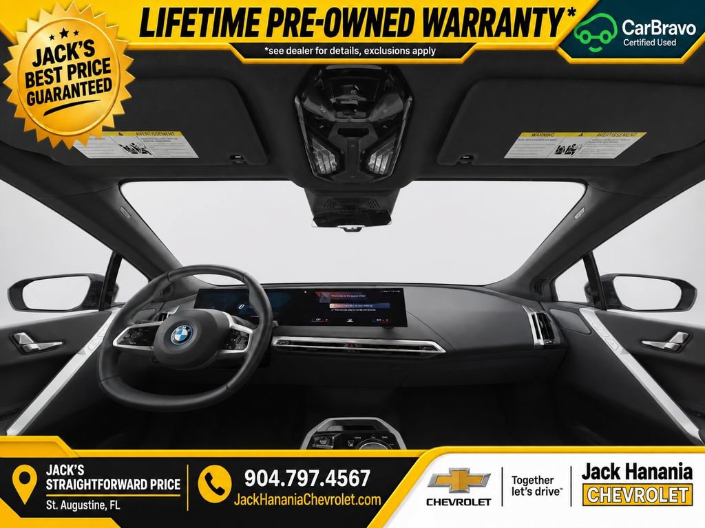 Used 2023 BMW iX xDrive50 w/ Sport Package AWD/4WD image 13
