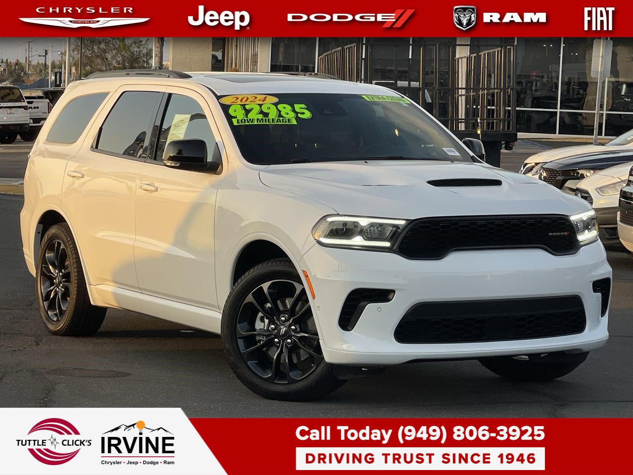 Certified 2024 Dodge Durango GT