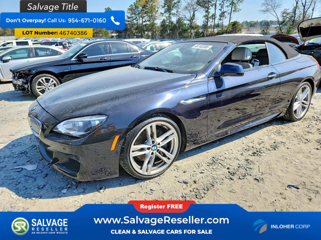 Used 2015 BMW 650i Convertible RWD image 1
