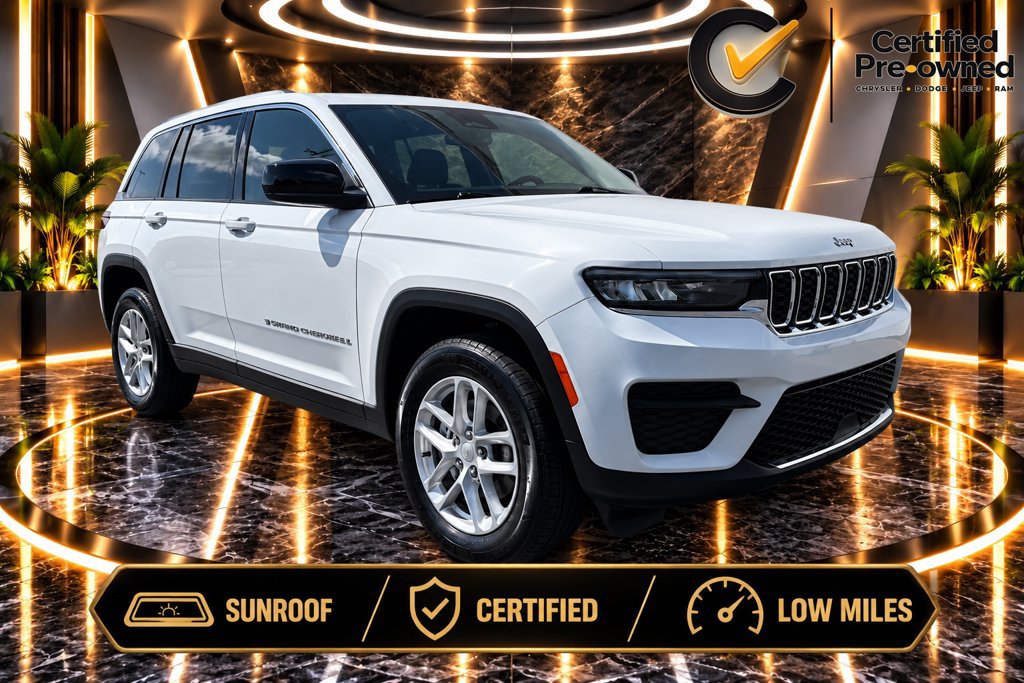 Certified 2024 Jeep Grand Cherokee Laredo X AWD/4WD 360° Tour