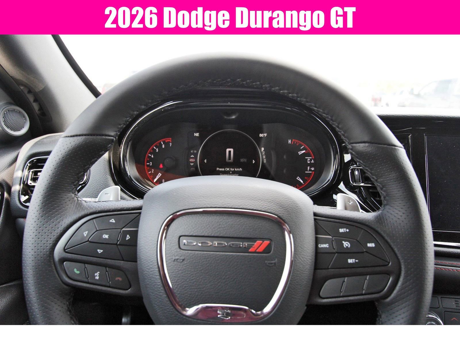New 2026 Dodge Durango GT w/ Blacktop Package image 13