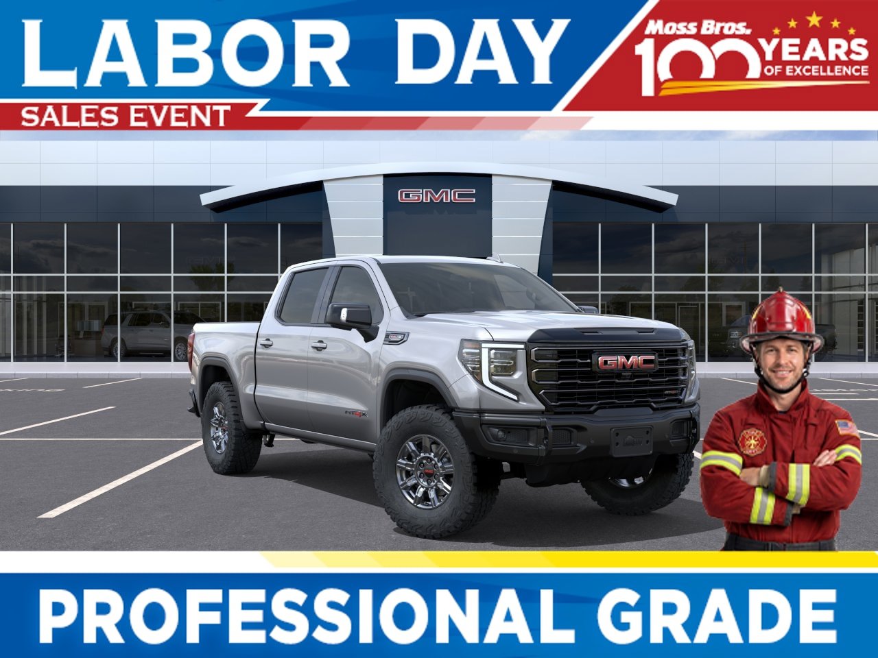 New 2026 GMC Sierra 1500 AT4X w/ LPO, Black Badging Package AWD/4WD image 1