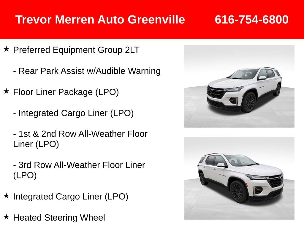 Used 2022 Chevrolet Traverse RS image 25