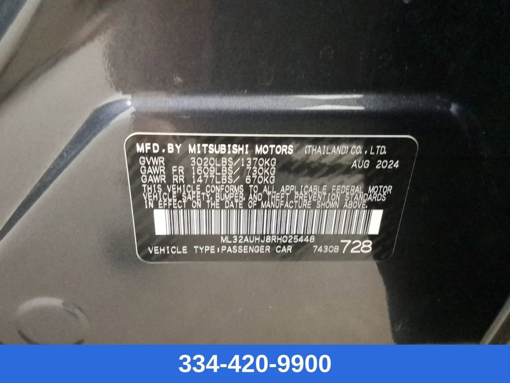 Used 2024 Mitsubishi Mirage ES image 26