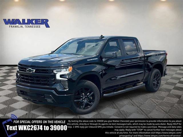 New 2026 Chevrolet Silverado 1500 RST w/ RST Select Package AWD/4WD image 1