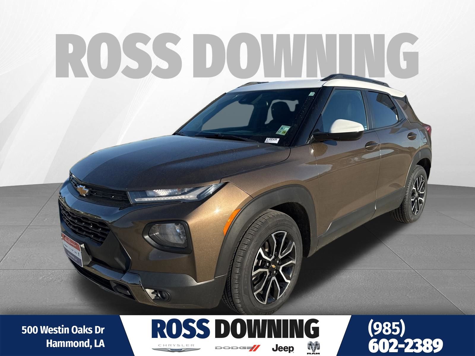 Used 2021 Chevrolet TrailBlazer ACTIV w/ Sun and Liftgate Package