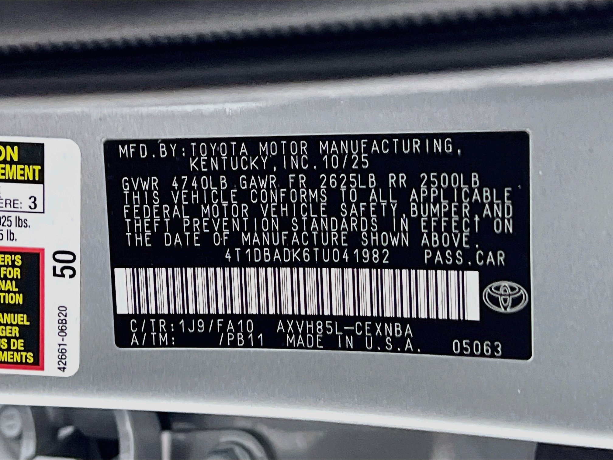 Certified 2026 Toyota Camry LE w/ Convenience Package AWD/4WD image 26