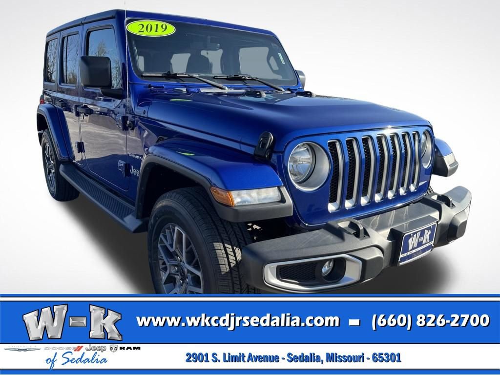 Used 2019 Jeep Wrangler Unlimited Sahara image 1