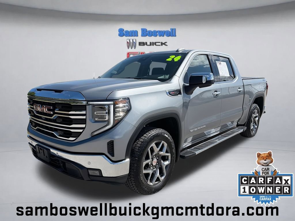 Used 2024 GMC Sierra 1500 SLT w/ SLT Premium Plus Package AWD/4WD image 1