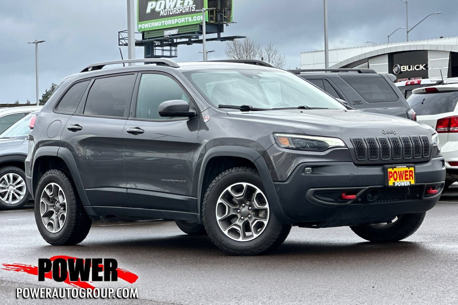 Used 2020 Jeep Cherokee Trailhawk w/ Technology Group AWD/4WD image 1