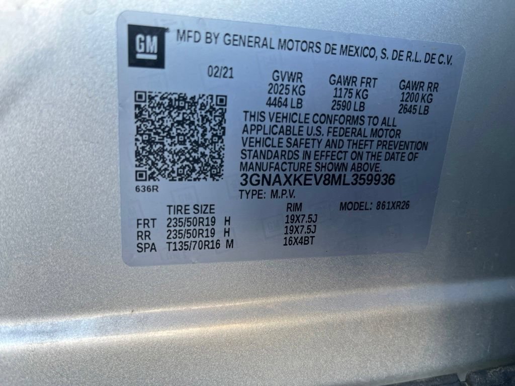 Used 2021 Chevrolet Equinox LT FWD image 10