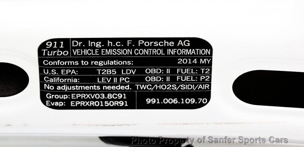 Used 2014 Porsche 911 Turbo S AWD/4WD image 46