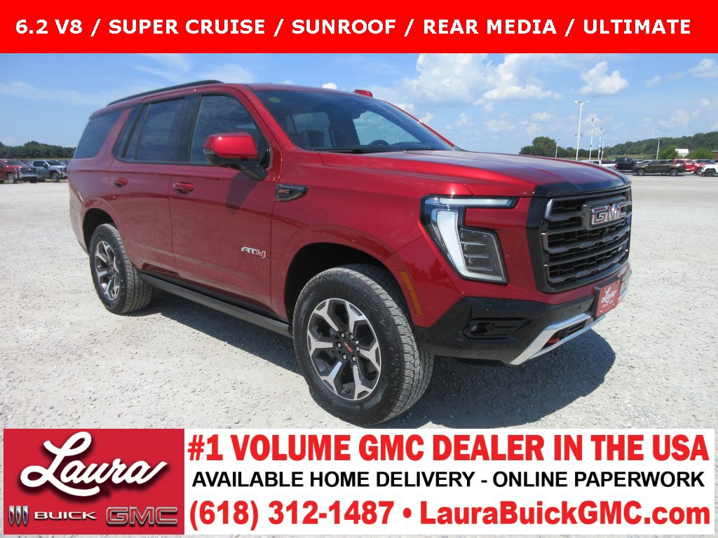 New 2025 GMC Yukon AT4 Ultimate w/ LPO, Floor Liner Package